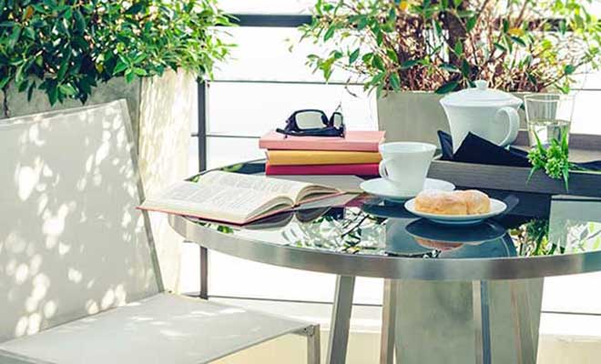 Balkon dekorasyonu